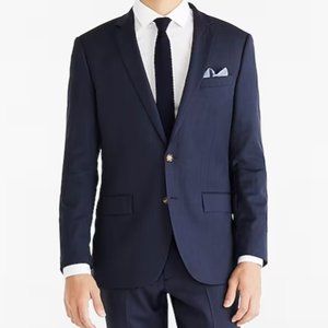 2022 J. Crew Men's Navy Slim Thompson SUIT (40R / 34-30) LIKE NEW - WORN TWICE